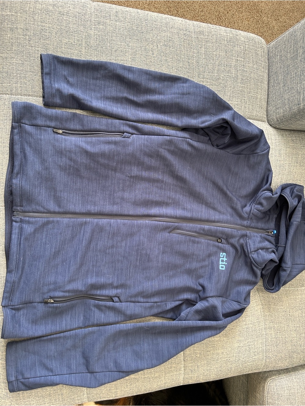 Stio Men's Glide Power Stretch Full Zip Hoodie - Worn 3 times only - Picture 5 of 6